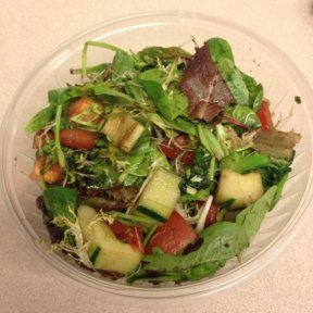 Gluten-free salad from Beach Street Eatery